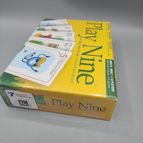 Play Nine The Card Game of Golf New in Box Sealed Great for Golfing Family Fun - Picture 5 of 10